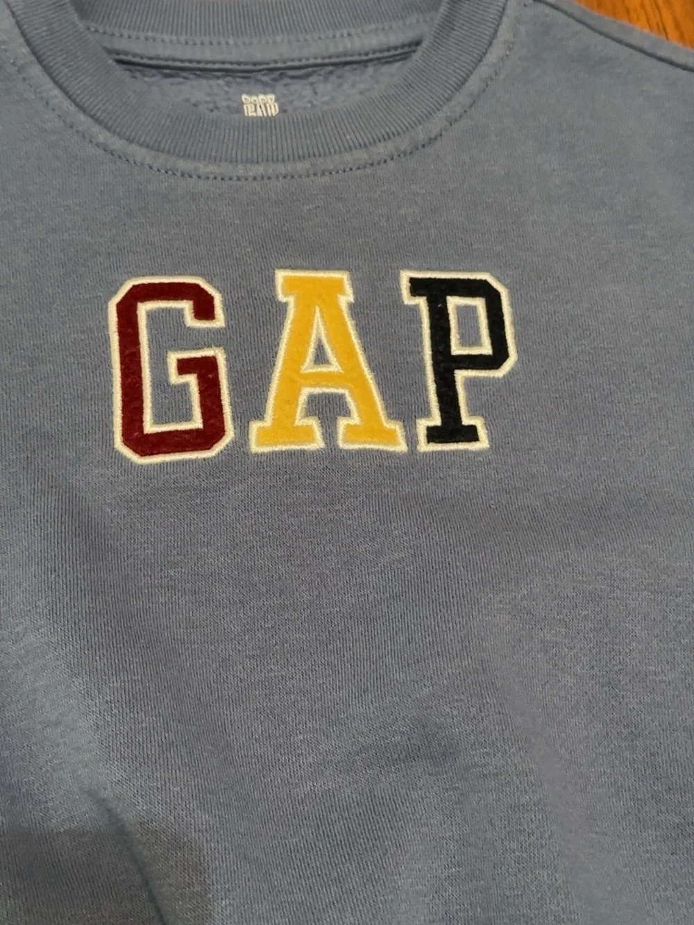 GAP Kids Dusty Blue Sweatshirt And Fleece Jogger Pants Set